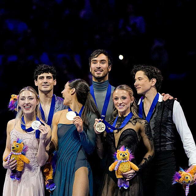 Laurence Fournier Beaudry a Guillaume Cizeron jsou mistry sv�ta, druz� jsou Ka�adan� Piper Gilles a Paul Poirier a t�et� Ameri�an� Emilea Zingas a Vadym Kolesnik