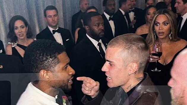 Poty�ka Justina Biebera a Ushera