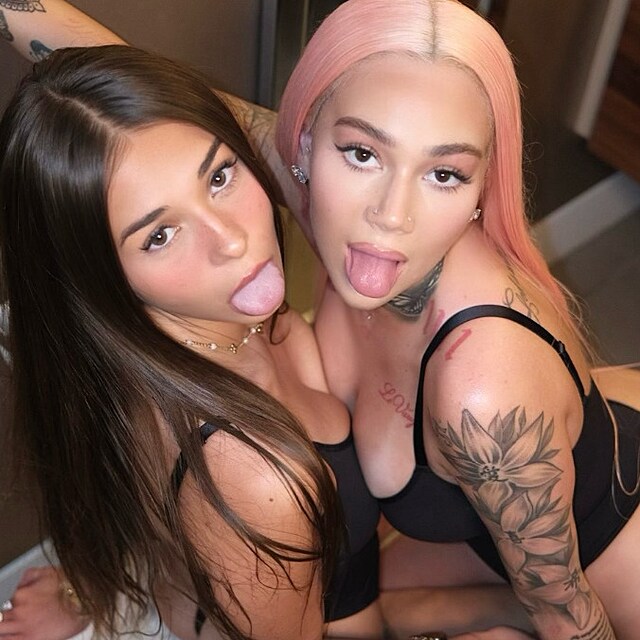 Spolupr�ce Sophie Rain a Bhad Bhabie