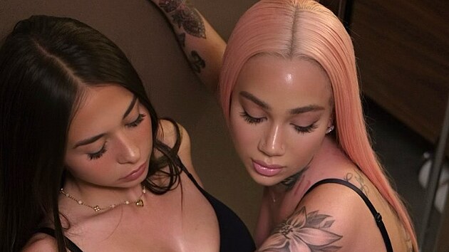Spolupr�ce Sophie Rain a Bhad Bhabie
