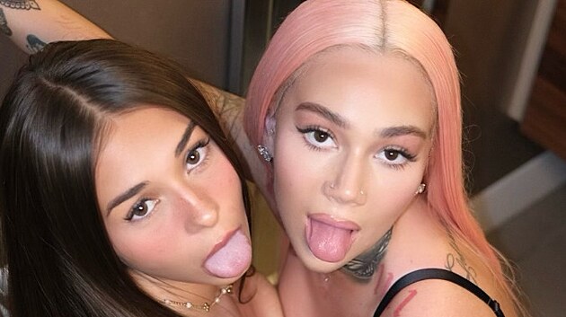 Spolupr�ce Sophie Rain a Bhad Bhabie