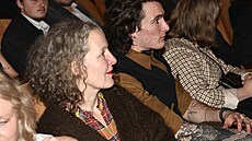 Tereza Hrzánová s Divi�em Dobrým pat�ili mezi nejvýrazn�j�í hosty ve�era.