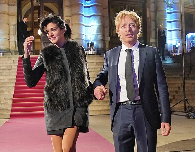 Karla Jane�ka s Mariem Jane�ek Mhadhbi v dob�, kdy byli man�el�.