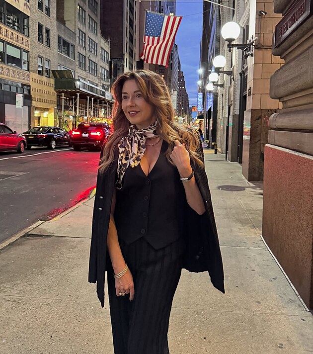 Dana Mor�vkov� v New Yorku