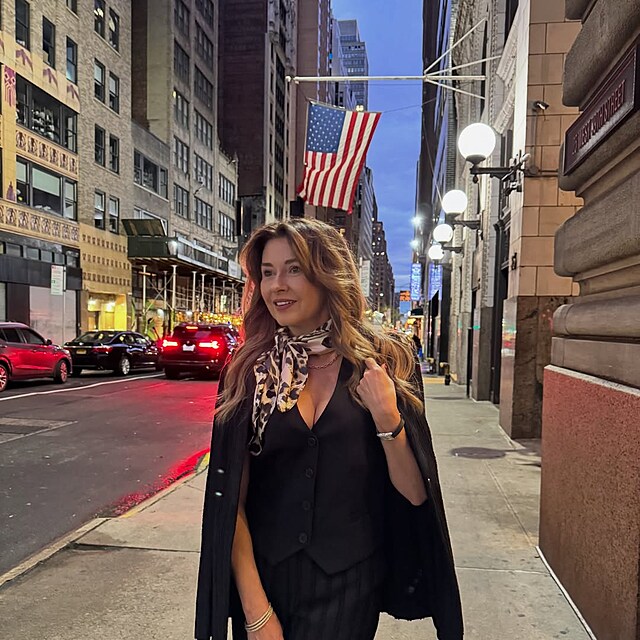 Dana Mor�vkov� v New Yorku