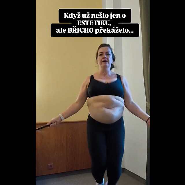 Zuzana zve�ejnila ��len� video: Takhle j� sk�kalo b�icho!