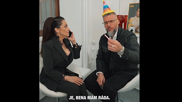 Narozeninové video Lucie Bílé