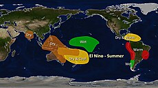 El Niño a jeho dopady
