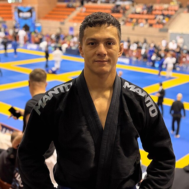 Tom� Linh Le Sy na z�vodech v BJJ v Barcelon�