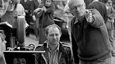 Karel Kachy�a, natá�ení Poslední motýl