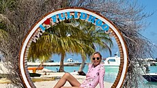 Markéta Konvi�ková si u�ívá exotiku.