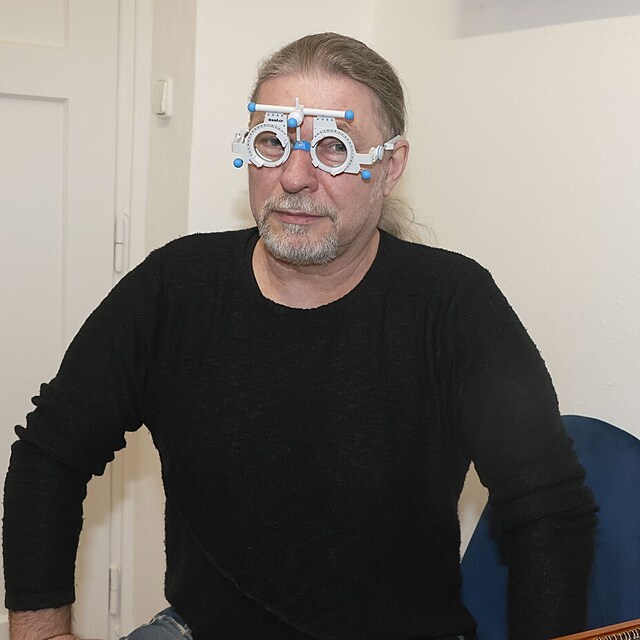Petr Kol��, optika Kr�l, m��en� zraku, zkou�en� br�l�