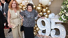 Ji�ina Bohdalová, Simona Sta�ová, narozeniny 95. let Ji�iny Bohdalové