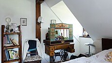 Zden�k Mary�ka, bydlení, chalupa, Lipno, lo�nice, pimprlátkové divadlo
