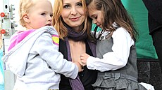 Ivana Gottová, dcery Charlotte a Nelly, party v zoo 2010