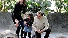 Ivana Gottová, Karel Gott, dcery Charlotte a Nelly, party v zoo 2010