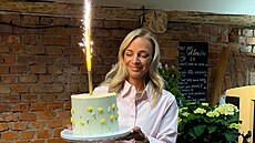 Markéta Konvi�ková slavila narozeniny.