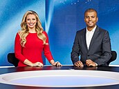 Lucie Borhyová, Rey Koranteng v televizním studiu