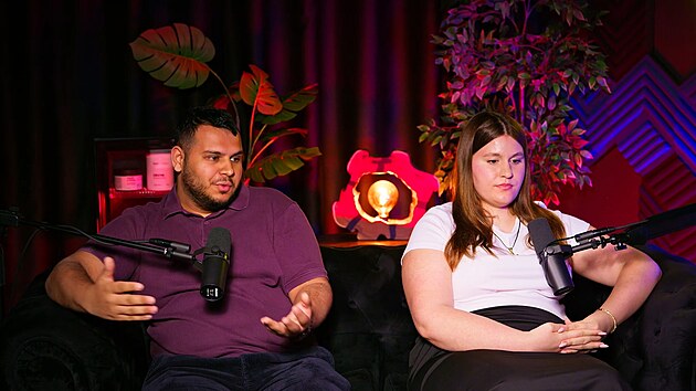 Tereza �ulganov� a Tom� Klempar dorazili do podcastu Kid Ajvna