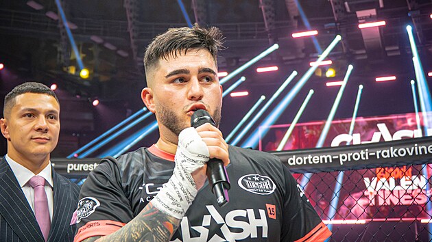 Samir Margina na po z�pase na Clash 15