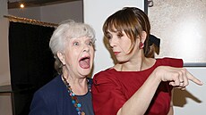 Tereza Kostková s maminkou Carmen Mayerovou