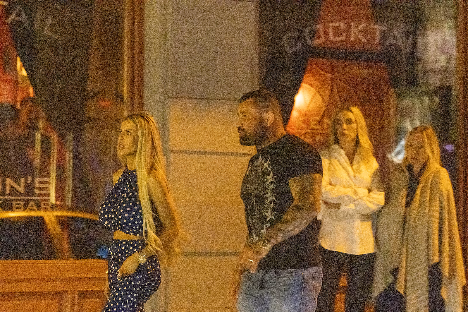 Karlos V�mola a Lela na no�n�m rande v Praze
