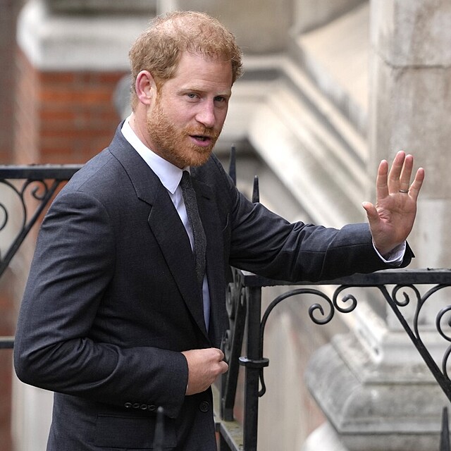 Princ Harry b�hem n�v�t�vy Lond�na