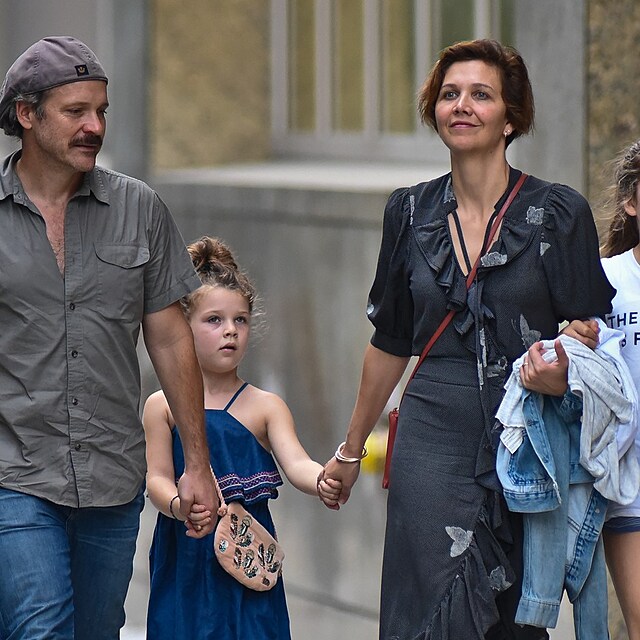 Maggie Gyllenhaal s rodinou