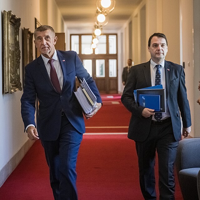 Andrej Babi� a Petr Macinka