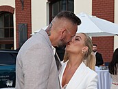 Dominika Myslivcová se svým partnerem Jakubem