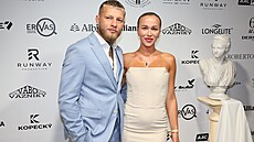 Módní p�ehlídka Poner Luminosa: Nela Slováková a Radek Rou�al