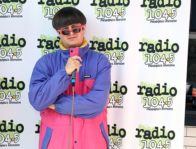 Oliver Tree p�i n�v�t�v� r�dia v roce 2019