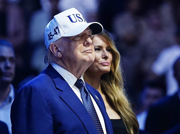 Donald Trump se svoj� chot� Melani�