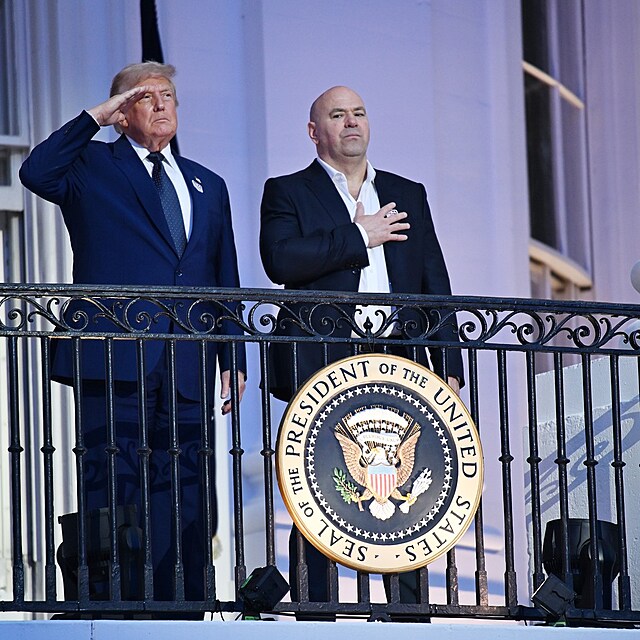 Donald Trump a �editel UFC Dana White