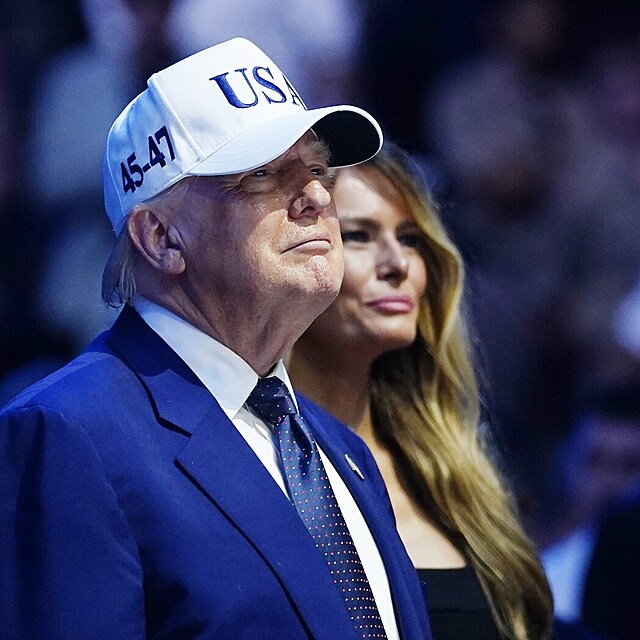 Donald Trump se svoj� chot� Melani�