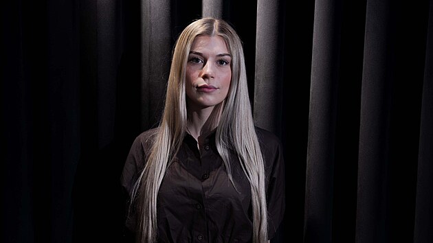 Anna Hamannov� alias Kafuu ve studiu Expresu
