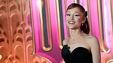 Ariana Grande p�i propagaci filmu Wicked: For Good