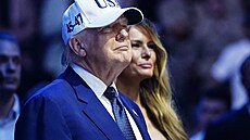 Donald Trump se svojí chotí Melanií