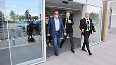 Arnold Schwarzenegger v Praze