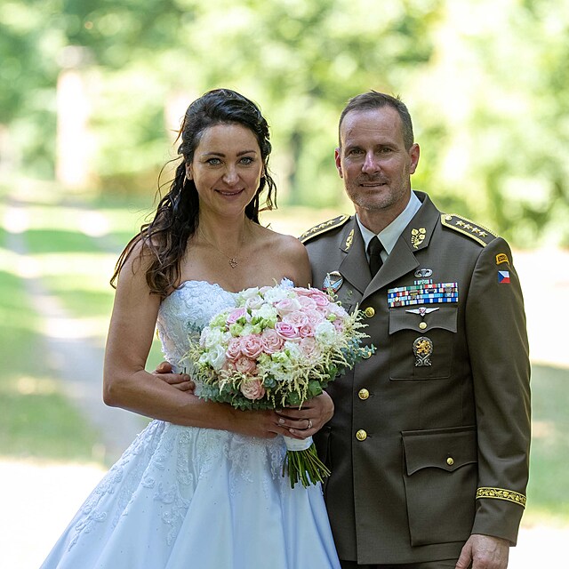 Karel �ehka a Michaela Opltov� se vzali!
