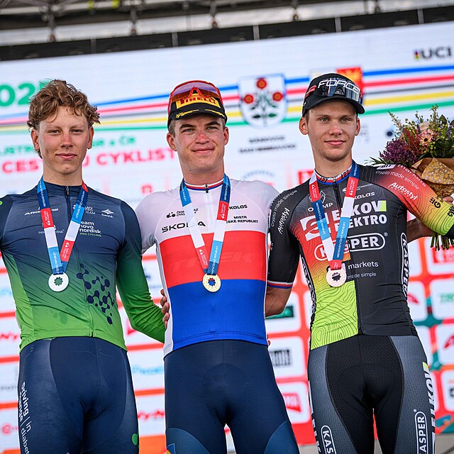 Mathias Vacek nejv�t�� hv�zdou mistrovstv� republiky v silni�n� cyklistice.