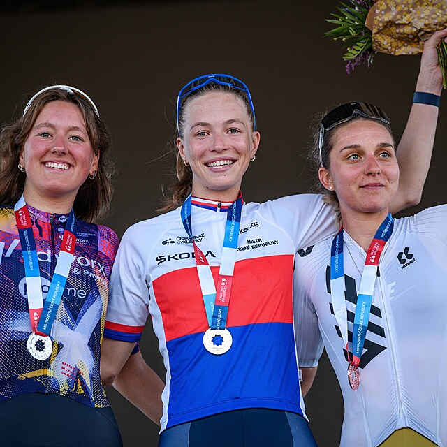 Mathias Vacek nejv�t�� hv�zdou mistrovstv� republiky v silni�n� cyklistice.