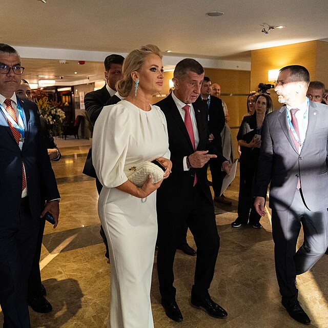Ankara 7.7.2026 Summit NATO 2026 Ankara odjezd na ve�e�i Monika Babi�ov�, Andrej Babi�