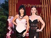 Progresus party: Andrea Vere�ová s dcerou Vanessou Volopichovou