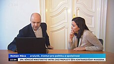 Roman Máca s Terezou �ezní�kovou