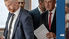 Babi� odlet�l na summit NATO i s Monikou. Ta bude �e�it d�ti a digitální sv�t,...
