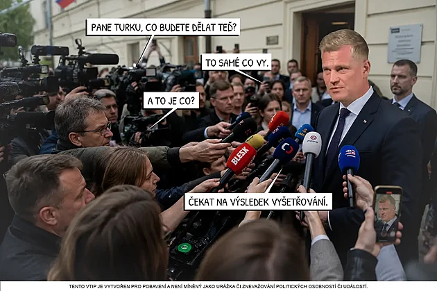 Kol� k nehod� Filipa Turka v Praze