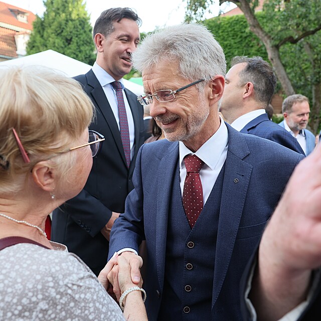 P�edseda sen�tu Milo� Vystr�il