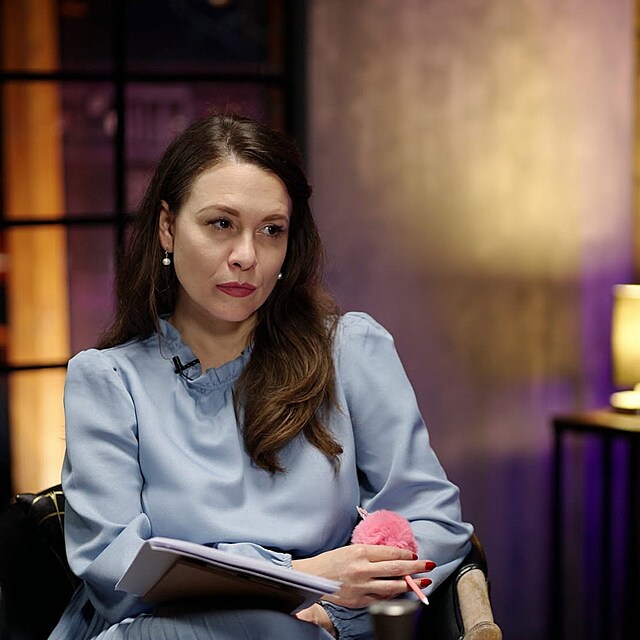 Gabriela Sedl��kov� jako moder�torka