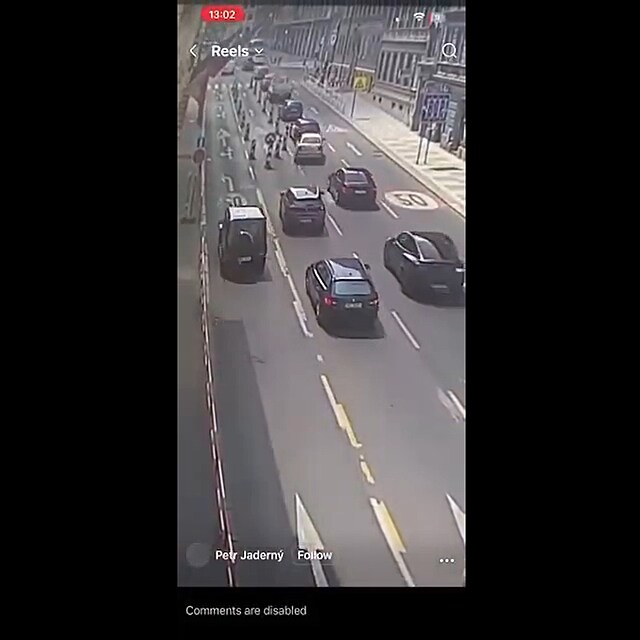 Dal�� video z nehody Filipa Turka